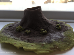 نشاط البركان - حمم بركانية