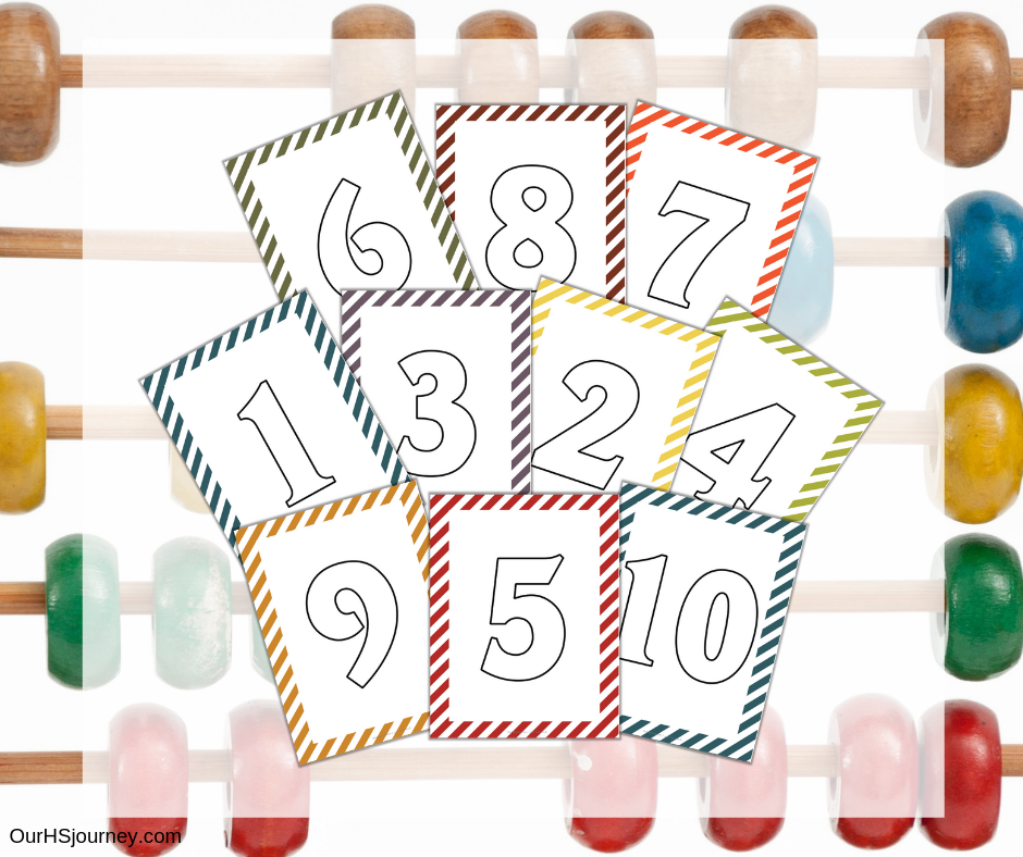 بساطات صلصال مجانية للحروف والأرقام